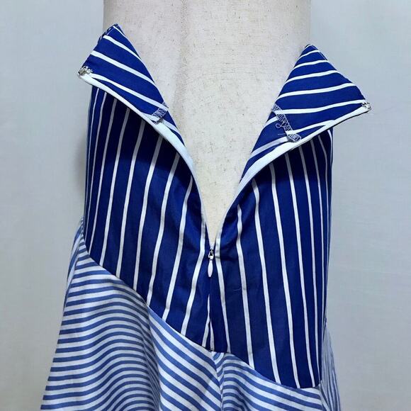 Philosophy NWOT Hi-Low Striped Skirt Women 12 - Picture 6 of 10